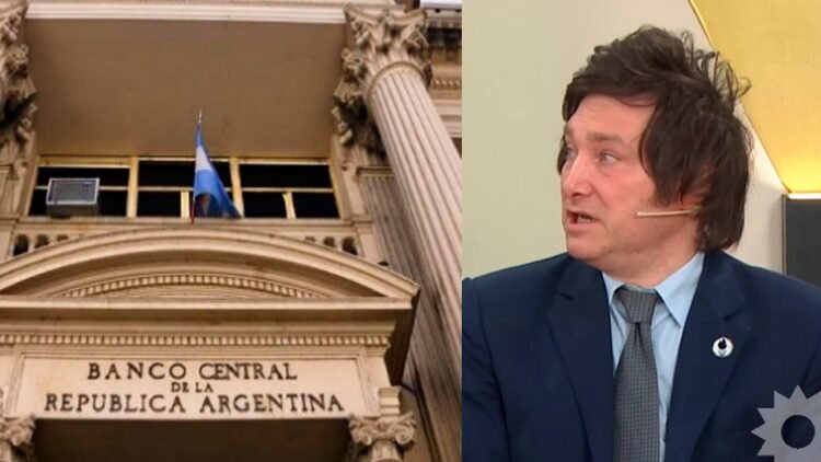 Javier Milei presentará reforma al Banco Central a través de cadena nacional