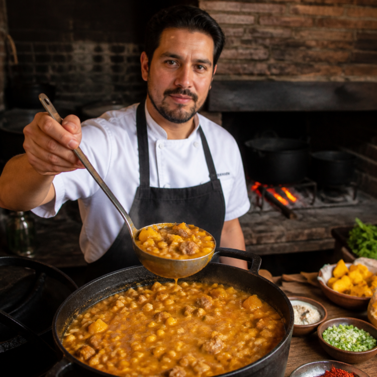 Diego Gaona revela su receta para un locro casero