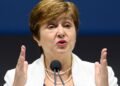 Georgieva se reunió con líderes empresariales en una cena privada: impuestos, dificultades sectoriales y el fracaso de la convertibilidad
