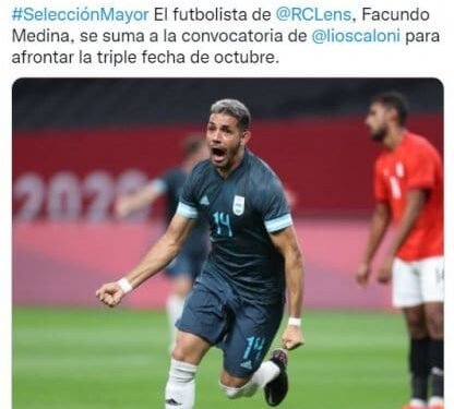 Una curiosa anécdota de Facundo Medina con un gomero que criticó a la Selección