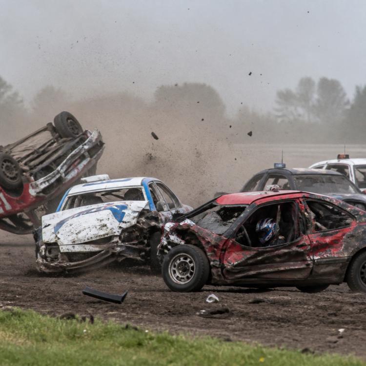 Accidente en carrera de Fórmula Uno en Carhué deja dos pilotos heridos