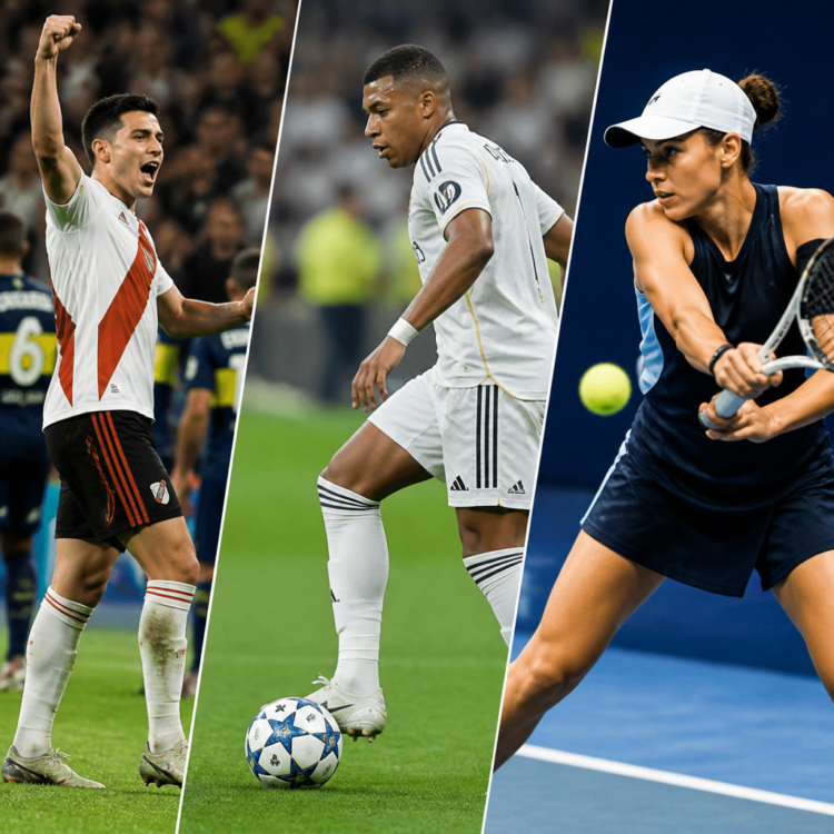 La programación televisiva de deportes del lunes: el torneo Clausura, ligas europeas y el US Open
