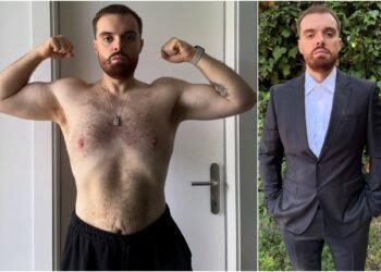 La notable transformación física de un exfutbolista uruguayo que se retiró a los 24 años: “Me empezó a gustar el gimnasio”