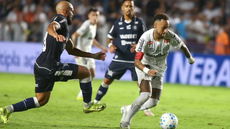 Neymar provoca polémica tras triunfo del Santos sobre Remo