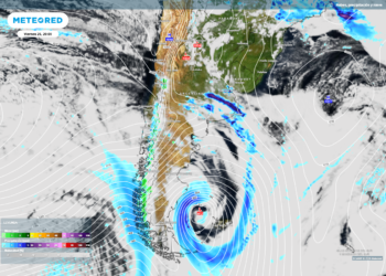 Alertas por lluvias, nevadas y vientos Zonda para este miércoles 23 de septiembre