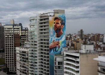 El impactante homenaje en Rosario para Lionel Messi por su despedida de la Selección Argentina