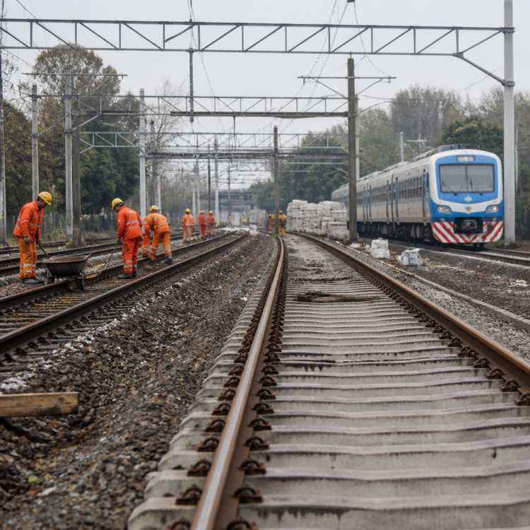 Interrupción del servicio del tren Sarmiento entre el 10 y el 13 de octubre: detalles y motivos