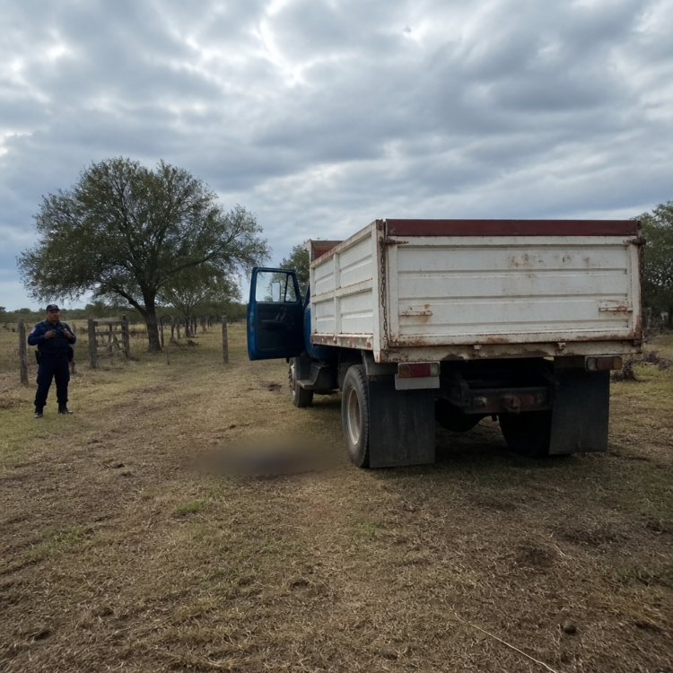 Accidente mortal en un campo del Chaco: un joven de 18 años atropelló a su padre
